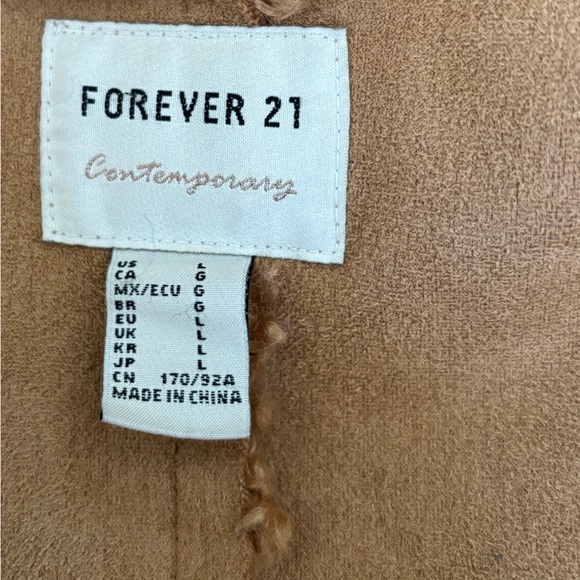 Forever 21 Brown Teddy Jacket - Picture 11 of 16